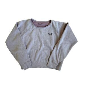 Under Armour Women’s cropped Purple Sweatshit